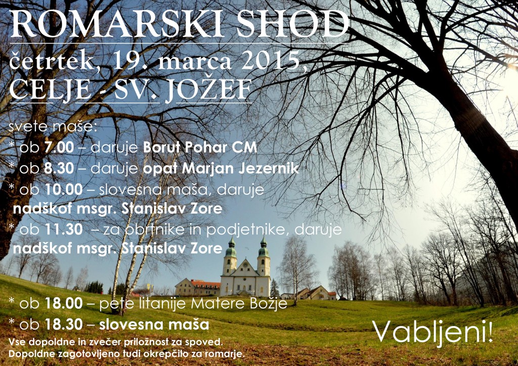 Jožefovo 2015 (romarski shod, marec)
