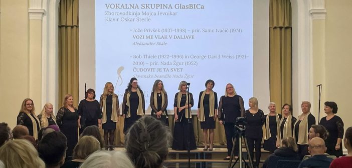 Koncert : vokalna skupina GlasBICa